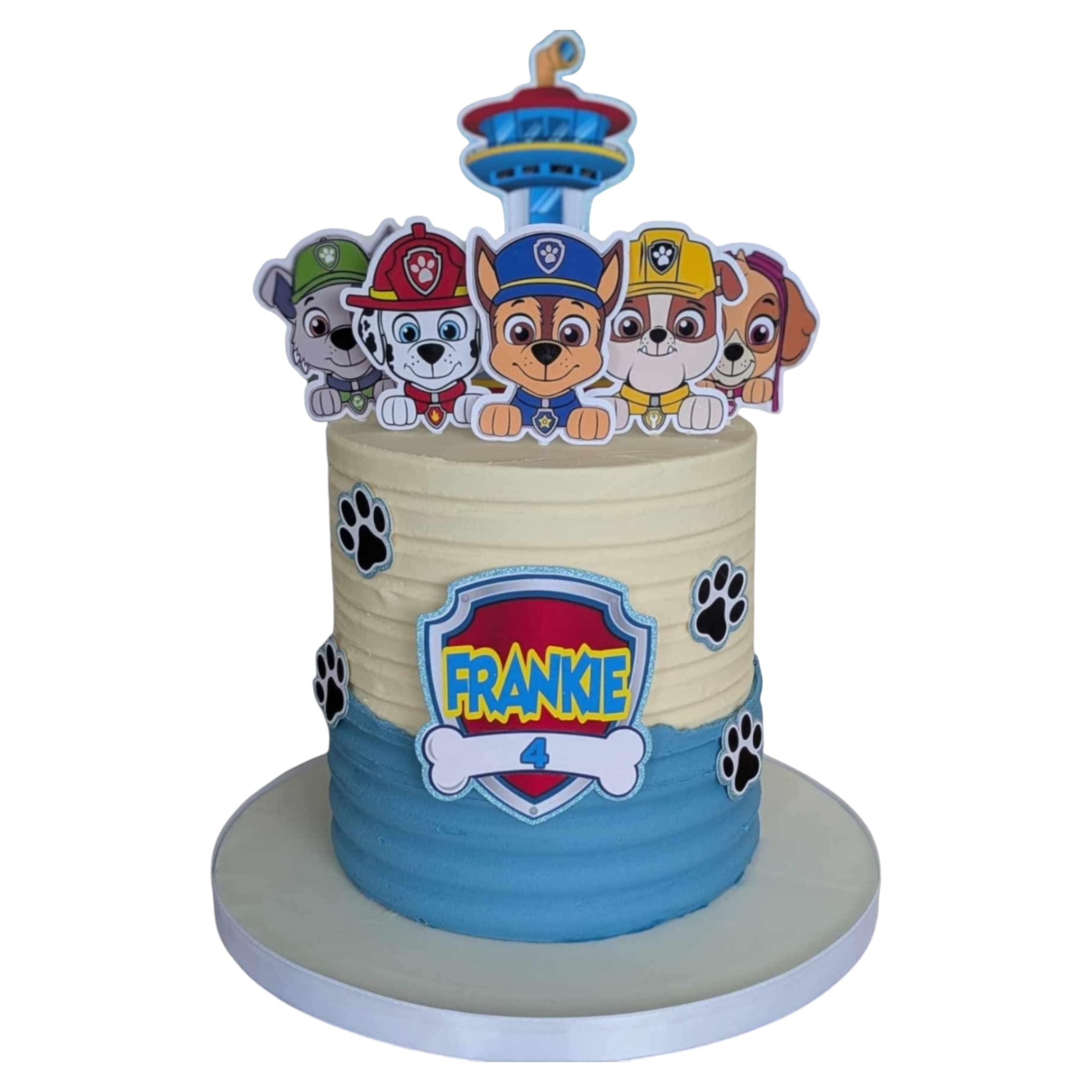 Paw Patrol Birthday Cake Topper – Personalized | TaartToppers