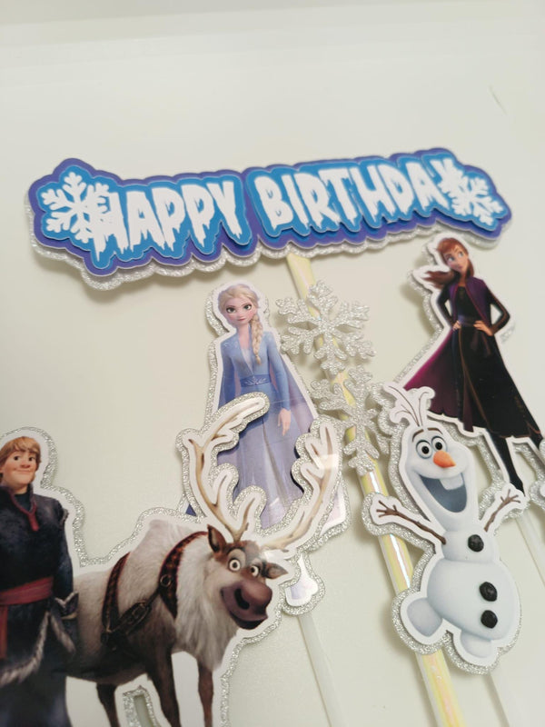 Frozen cake topper, personalized Frozen topper, Frozen decoration, topobde bolo Frozen , Frozen birthday cake topper, Frozen theme party