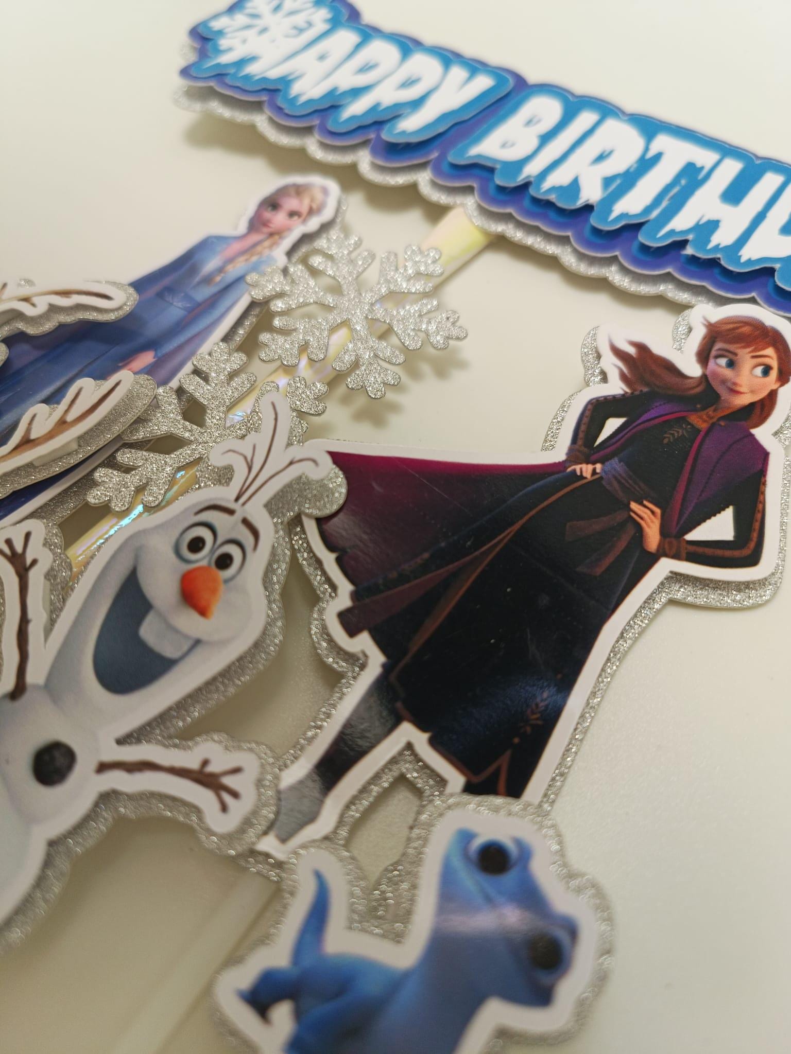 Frozen cake topper, personalized Frozen topper, Frozen decoration, topobde bolo Frozen , Frozen birthday cake topper, Frozen theme party