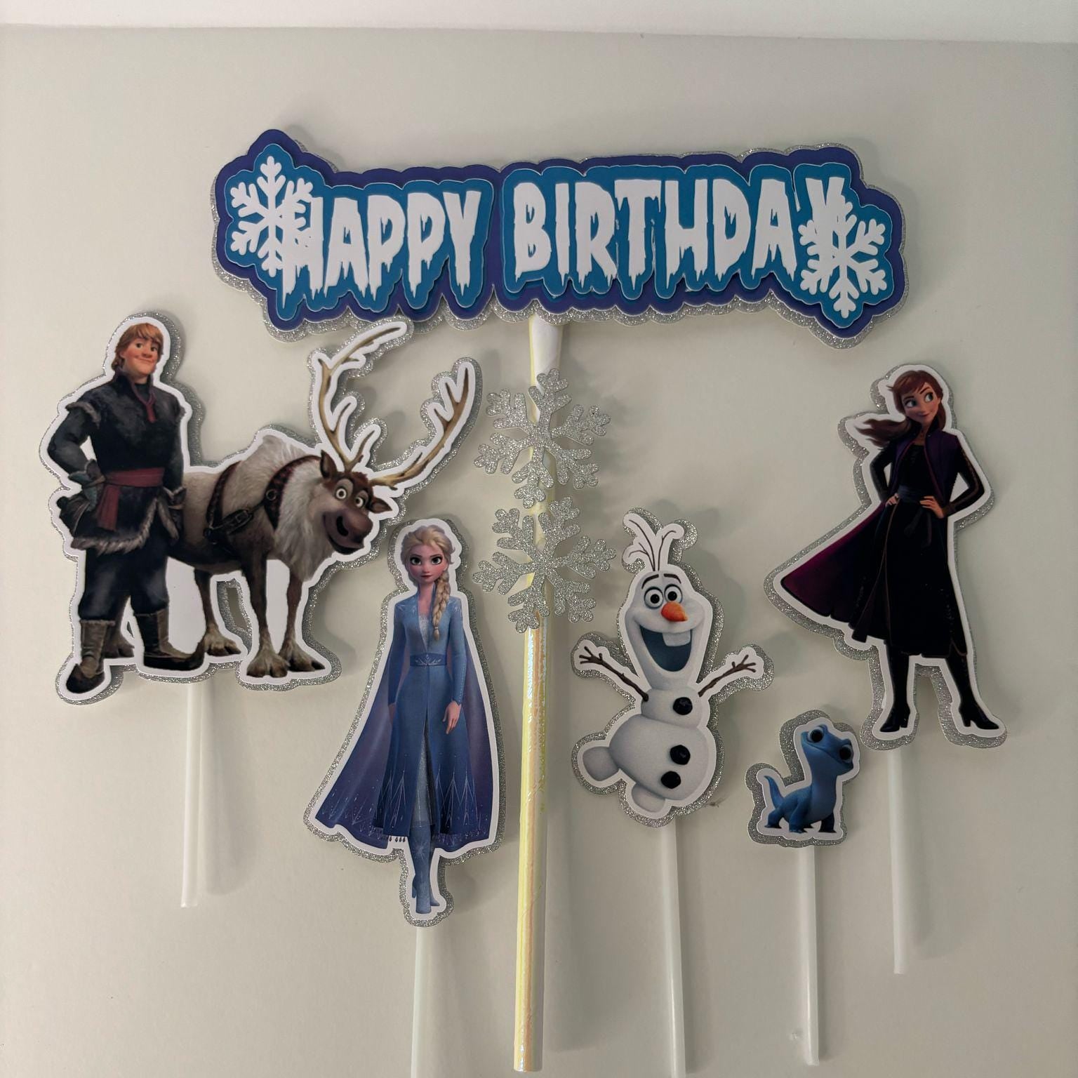 Frozen cake topper, personalized Frozen topper, Frozen decoration, topobde bolo Frozen , Frozen birthday cake topper, Frozen theme party