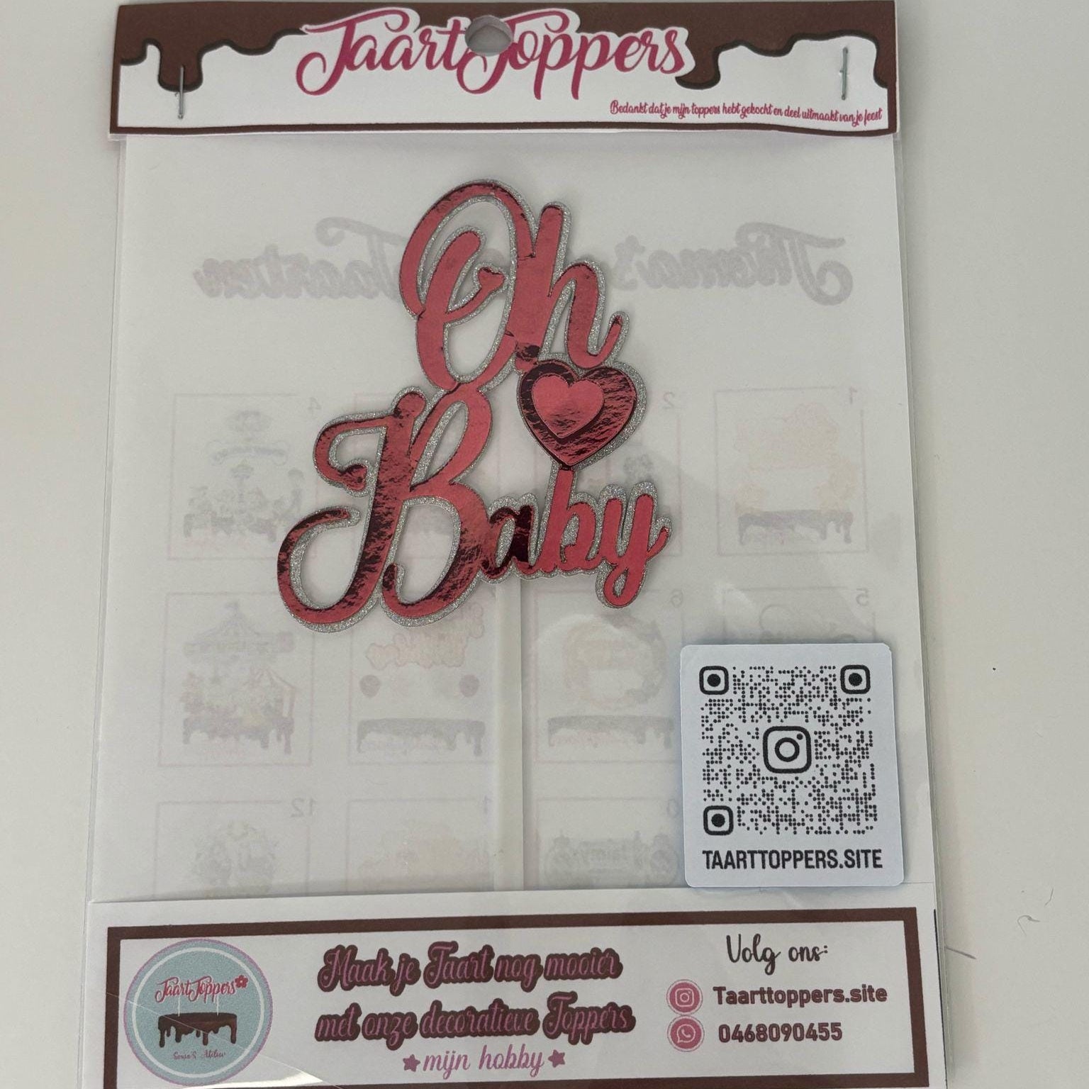 Oh Baby Cake Topper
