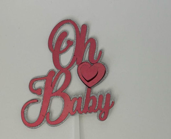 Oh Baby Cake Topper