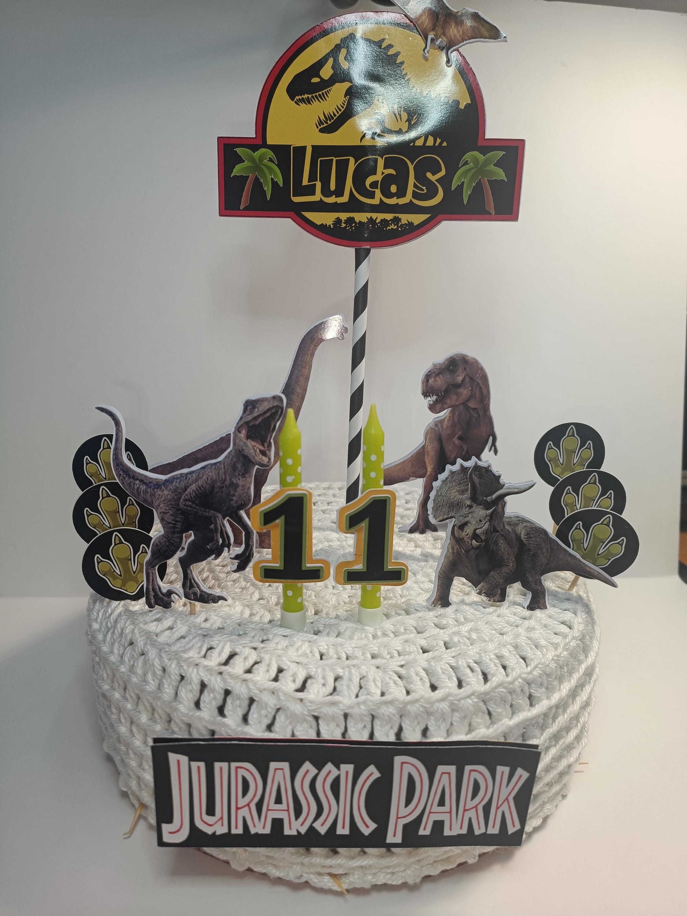 Dinosaur cake topper, personalized dinosaur topper, dinosaur cake decoration,cake bakers, party, dinosaur themed cake, dinosaur birthday