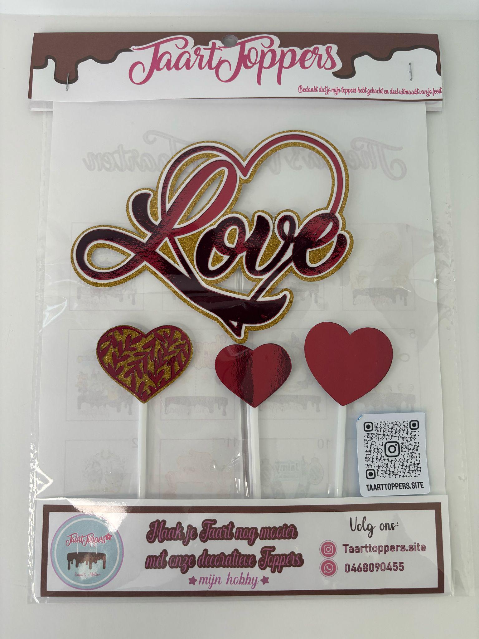 Love Cake Topper, love cake topper, romantic decoration, personalized topper, wedding cake, engagement party, love themed cake, topo de bolo