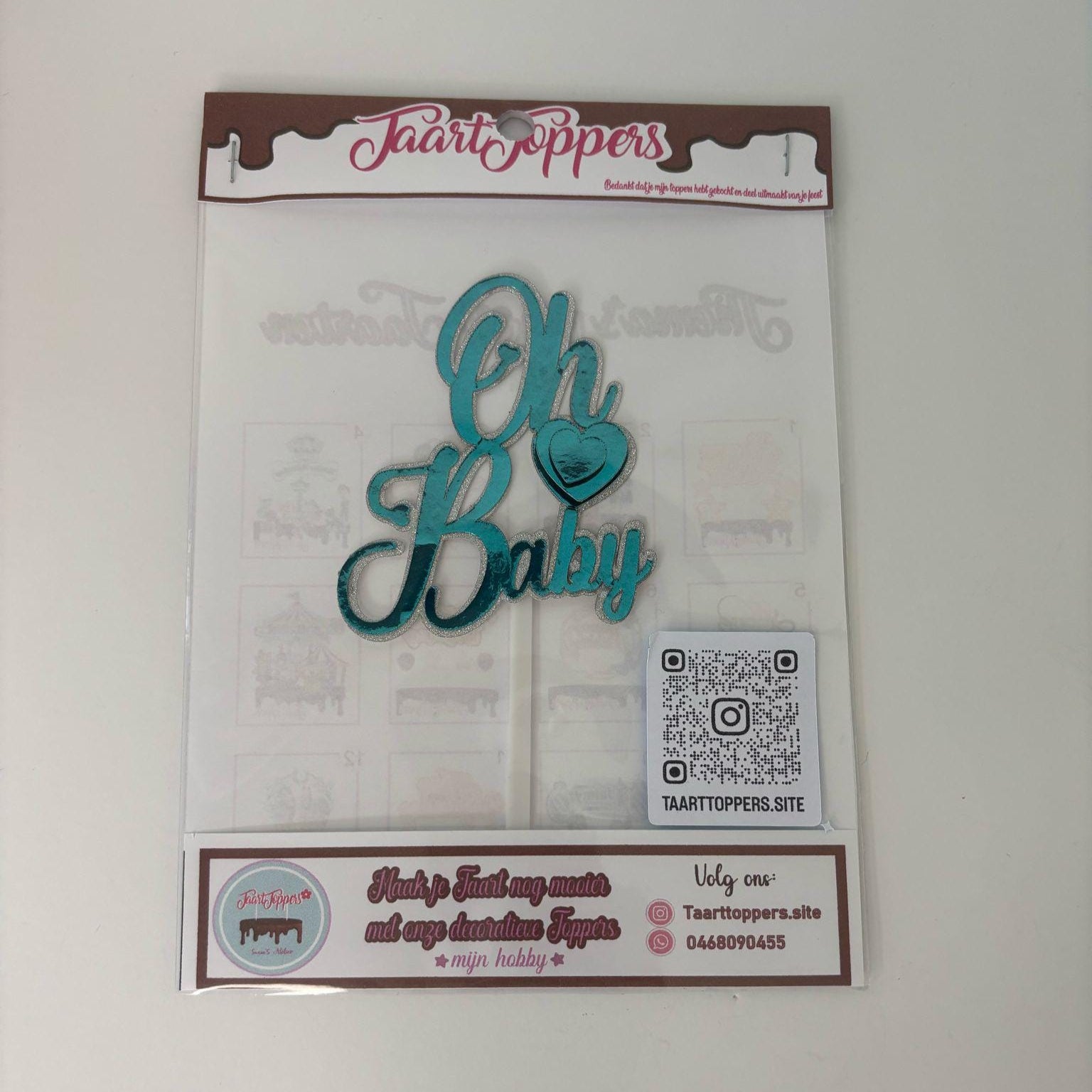 Oh Baby Cake Topper