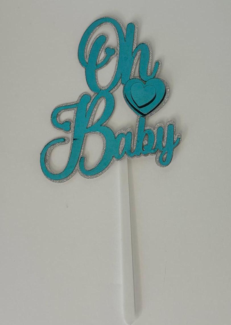 Oh Baby Cake Topper