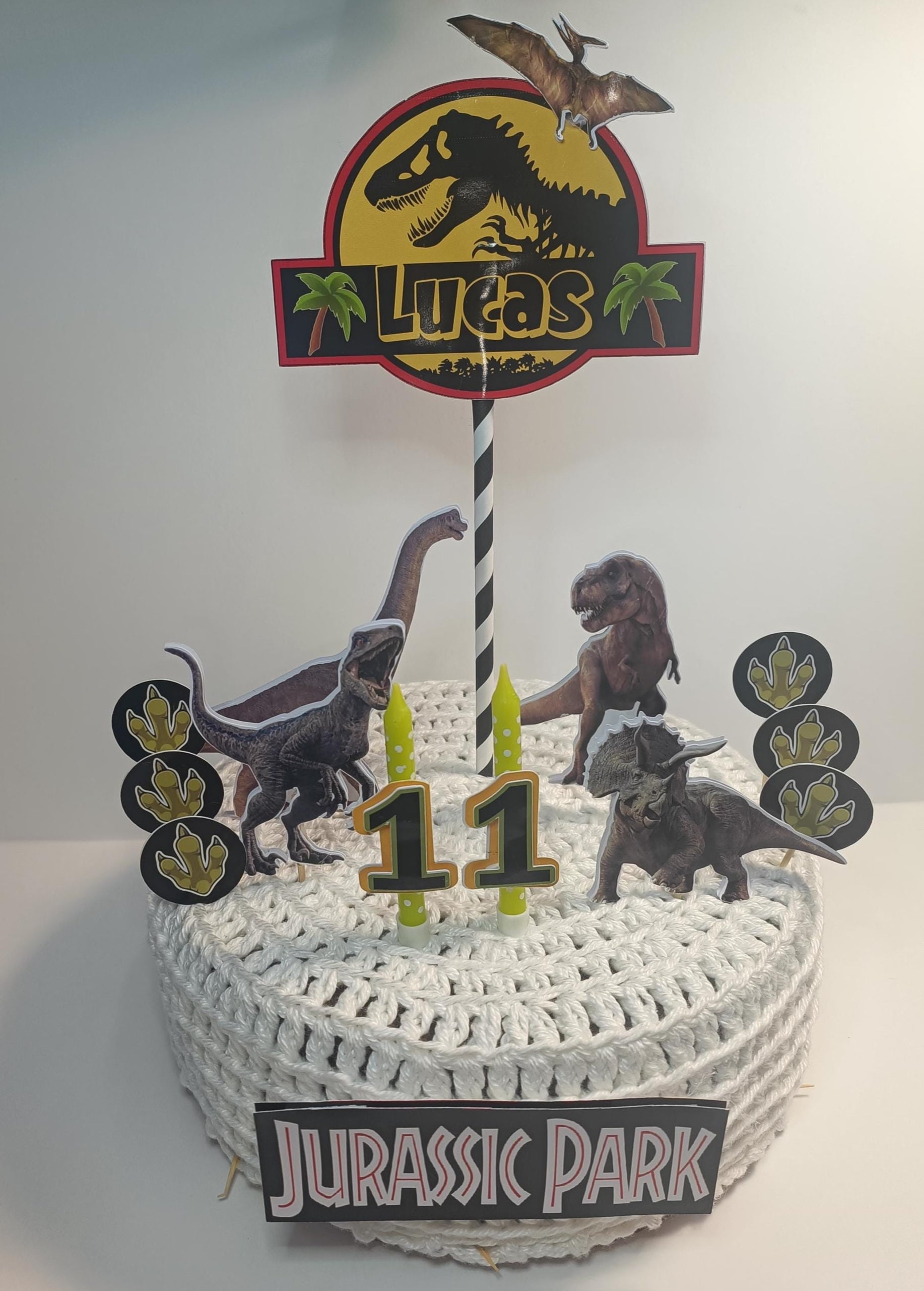 Dinosaur cake topper, personalized dinosaur topper, dinosaur cake decoration,cake bakers, party, dinosaur themed cake, dinosaur birthday
