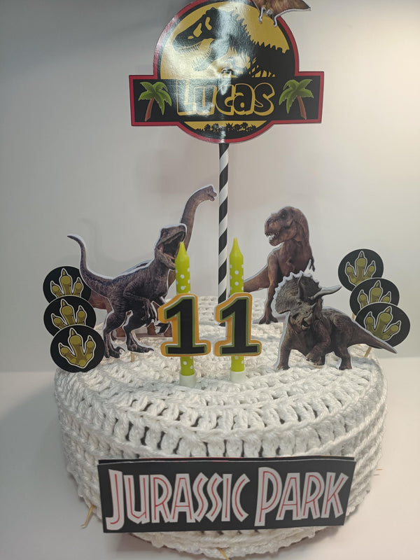 Dinosaur cake topper, personalized dinosaur topper, dinosaur cake decoration,cake bakers, party, dinosaur themed cake, dinosaur birthday